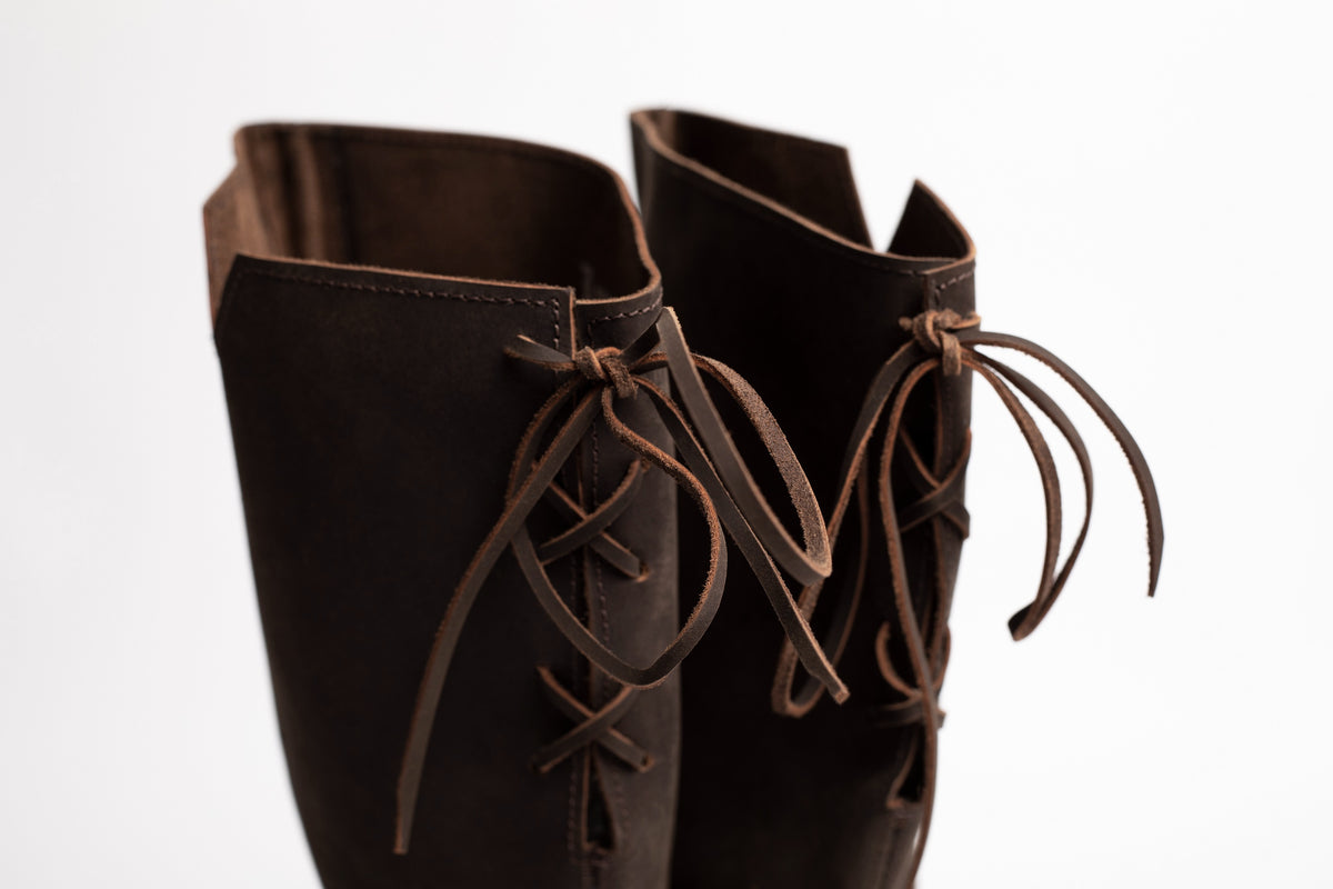 Bottes viking en cuir pour homme – Ole