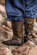 Bottes viking en cuir pour homme – Ole