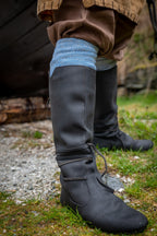 Bottes viking en cuir pour homme – Ole