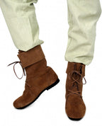 Bottes médiévales à revers pour homme – Aurin