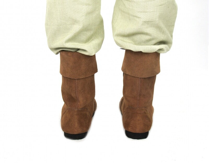 Bottes médiévales à revers pour homme – Aurin