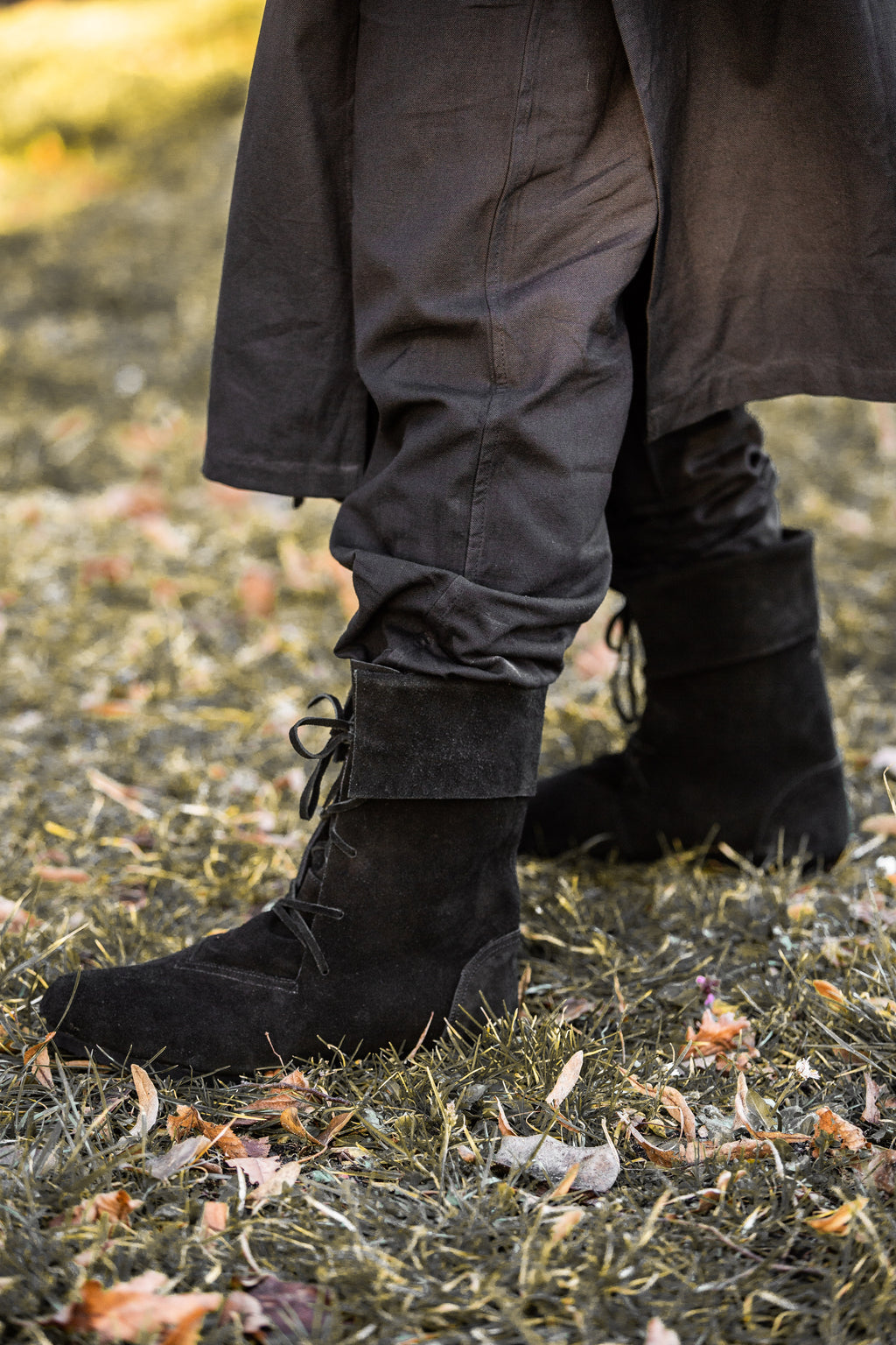 Bottes médiévales à revers pour homme – Aurin