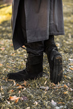 Bottes médiévales à revers pour homme – Aurin