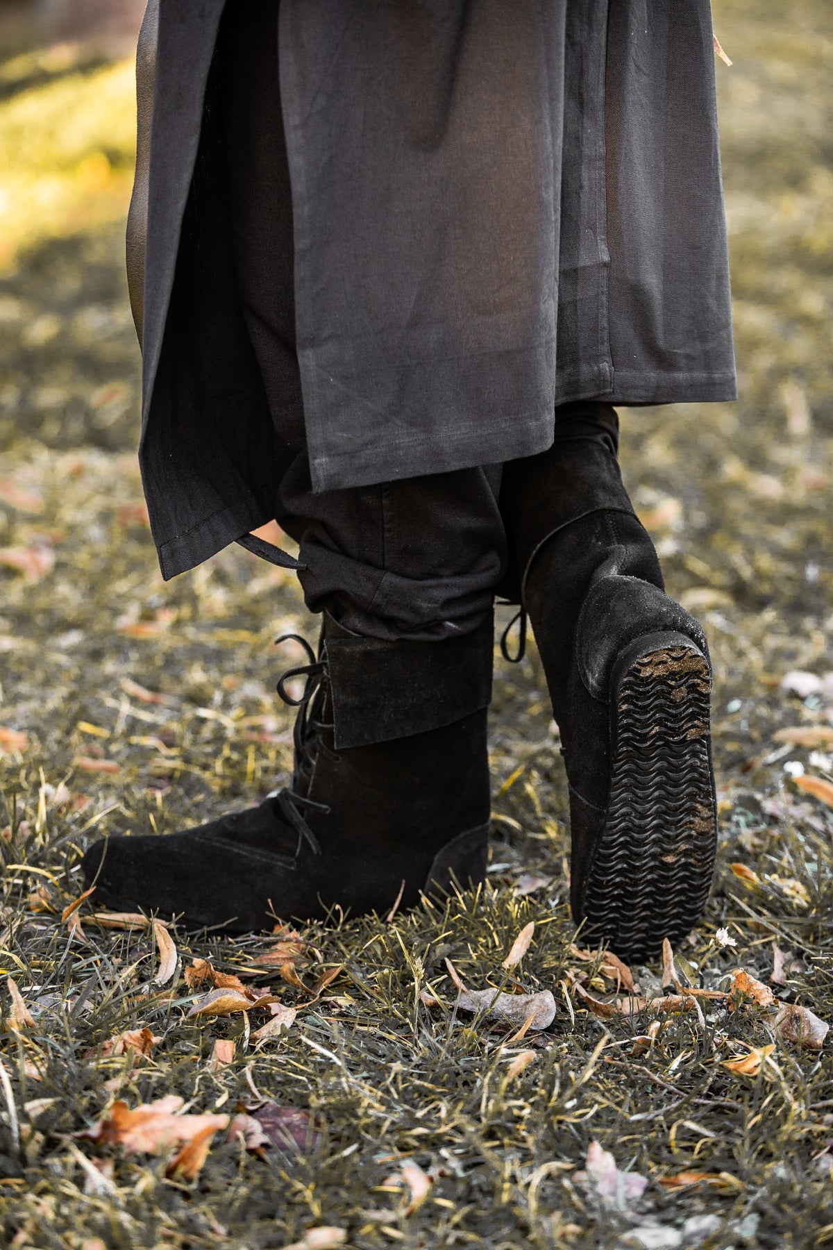 Bottes médiévales à revers pour homme – Aurin