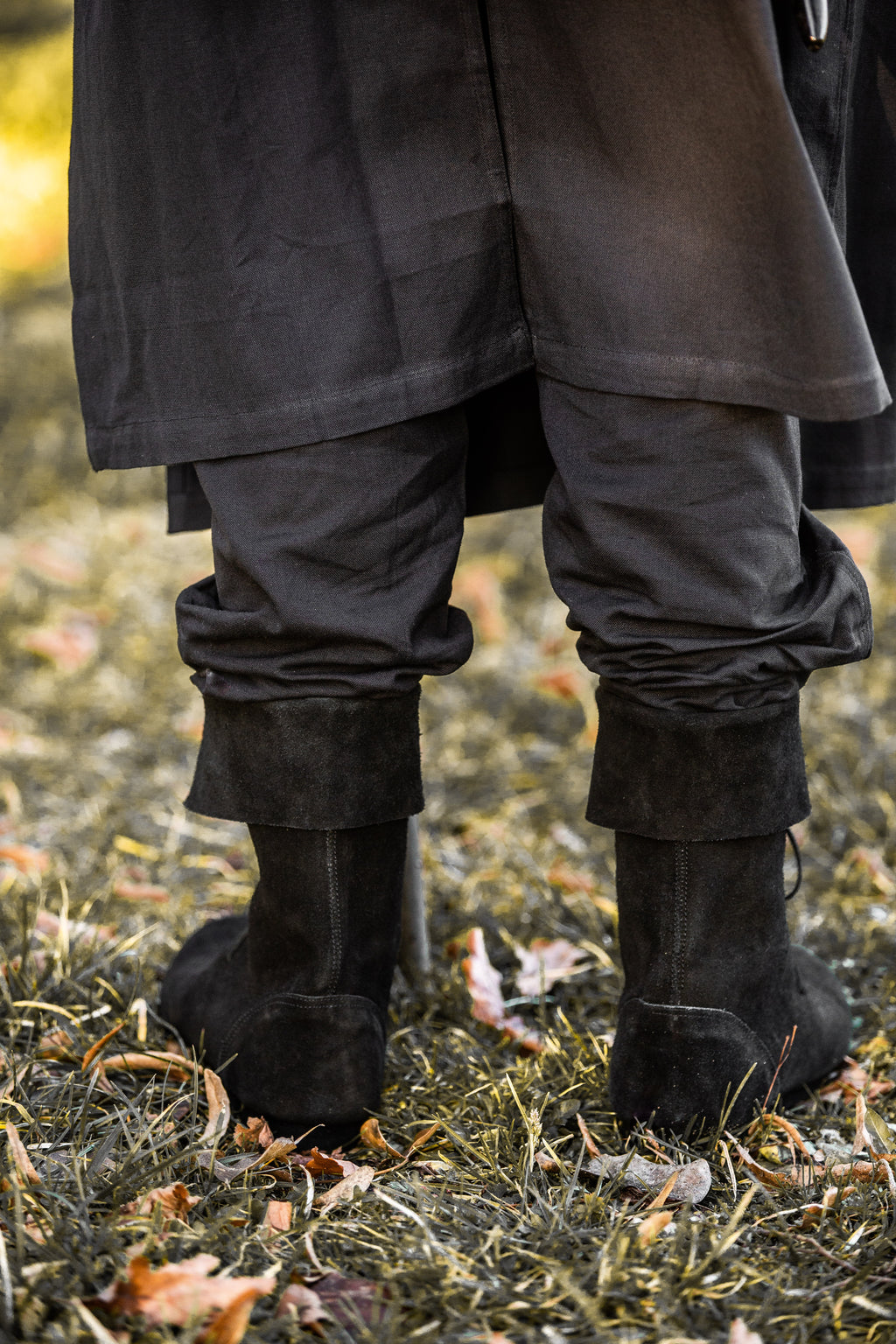 Bottes médiévales à revers pour homme – Aurin