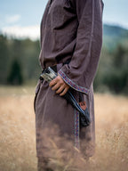 Tunique médiévale homme avec bordure – Halvor