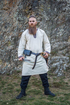 Tunique médiévale homme avec bordure – Halvor