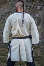 Tunique médiévale homme avec bordure – Halvor