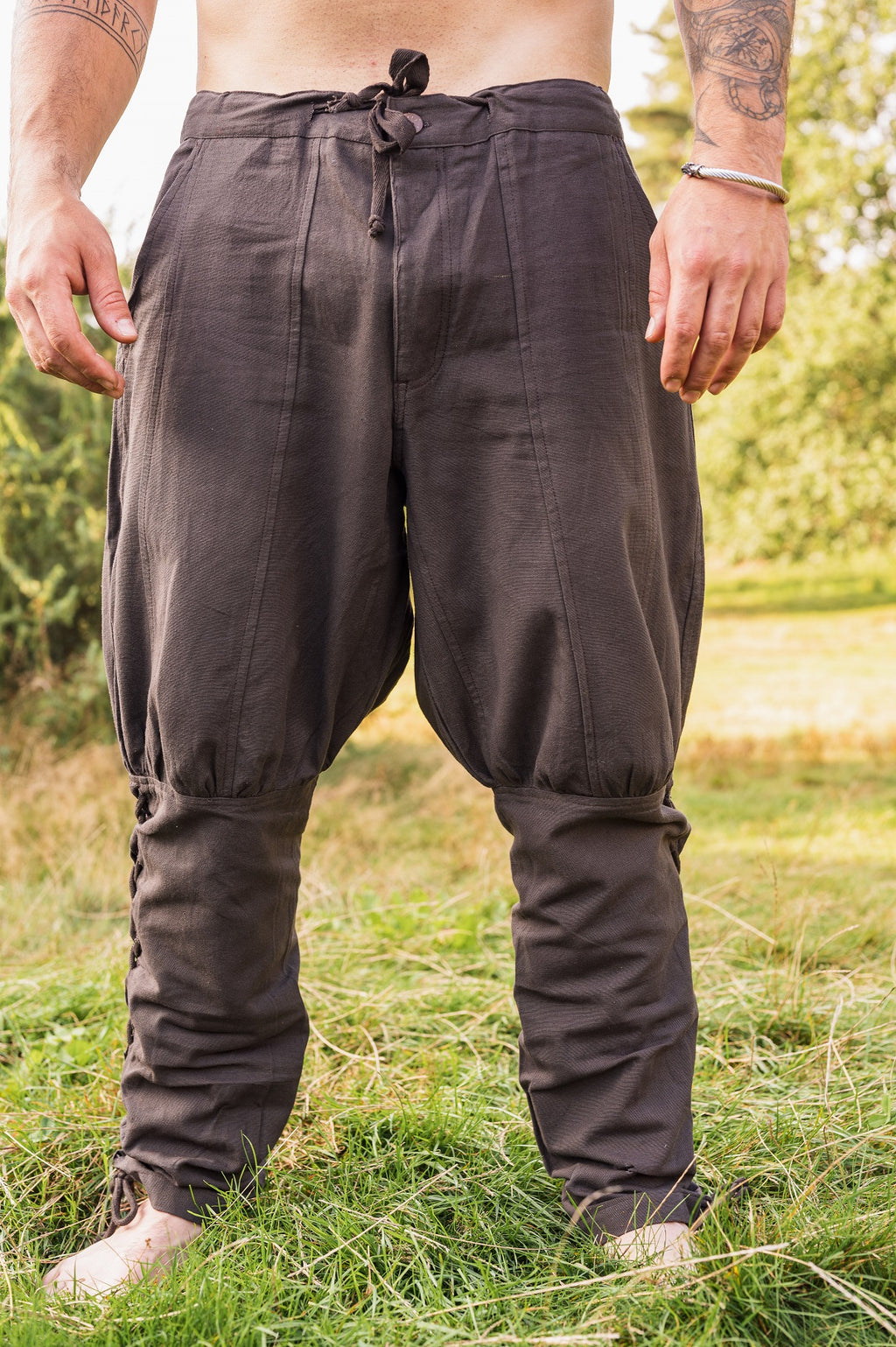 Pantalon viking à lacets pour homme – Magnus