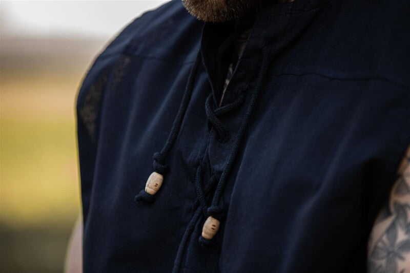 Chemise médiévale sans manches à lacets – Jean
