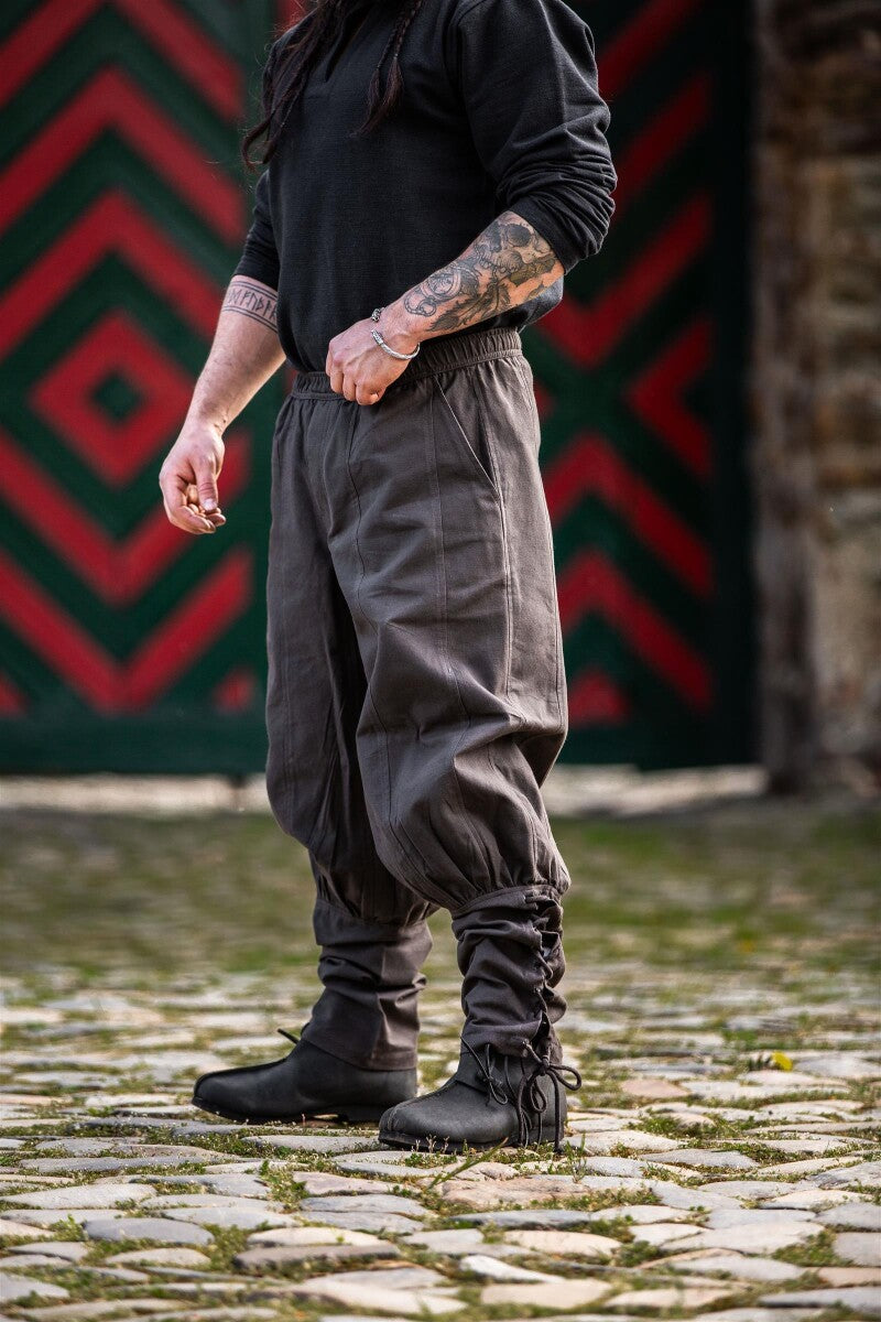 Pantalon médiéval à lacets pour homme – Tiago