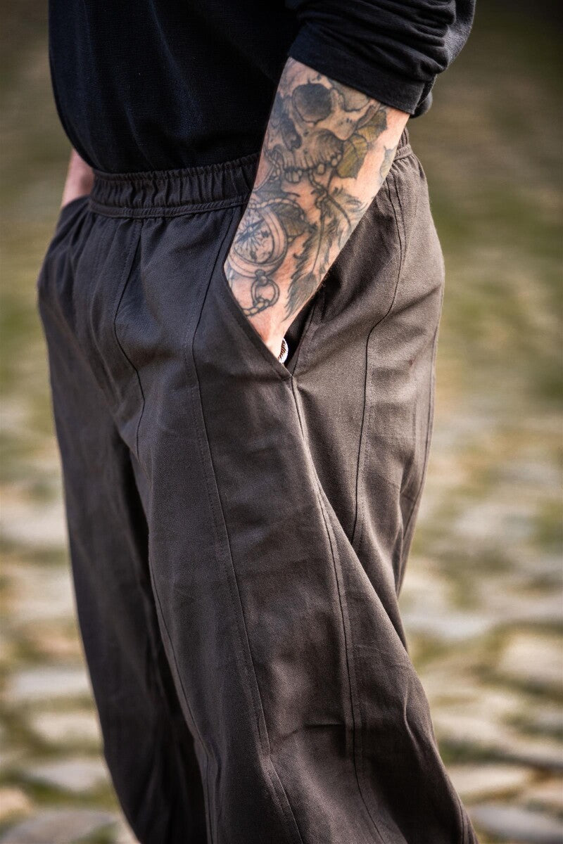 Pantalon médiéval à lacets pour homme – Tiago