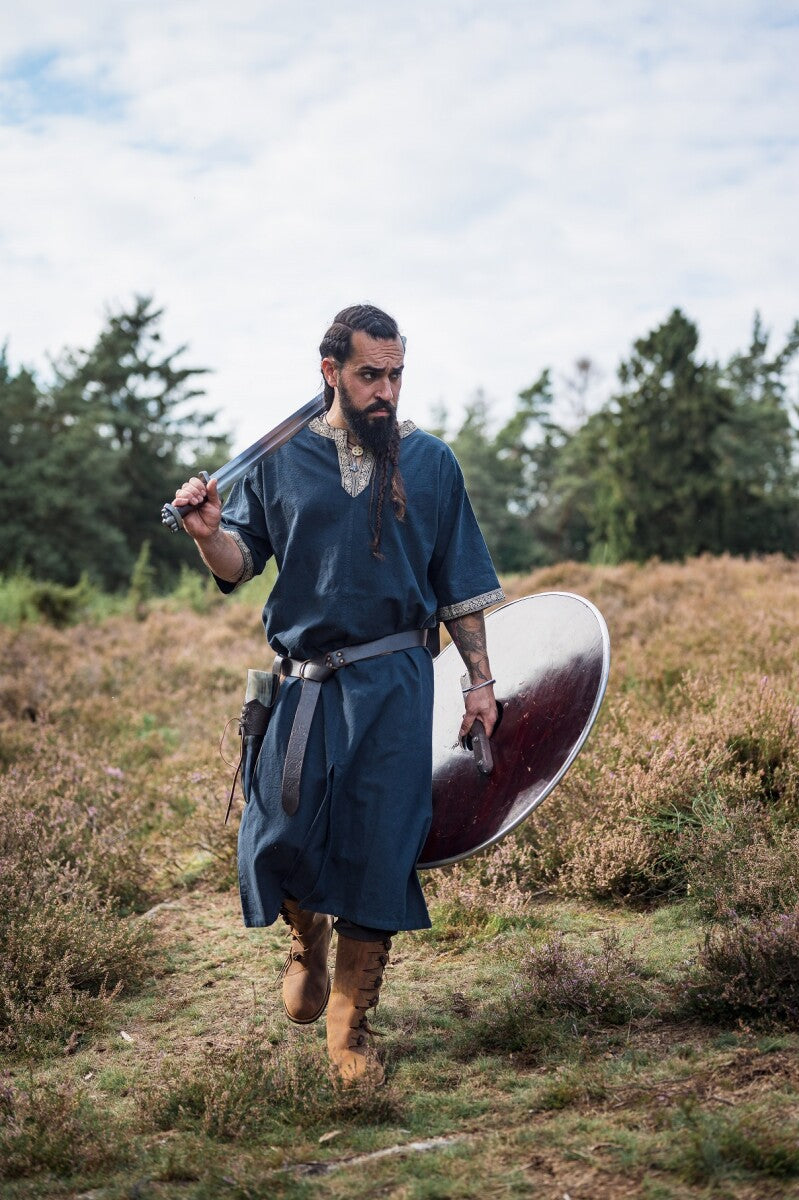 Tunique médiévale homme à manches courtes – Richard