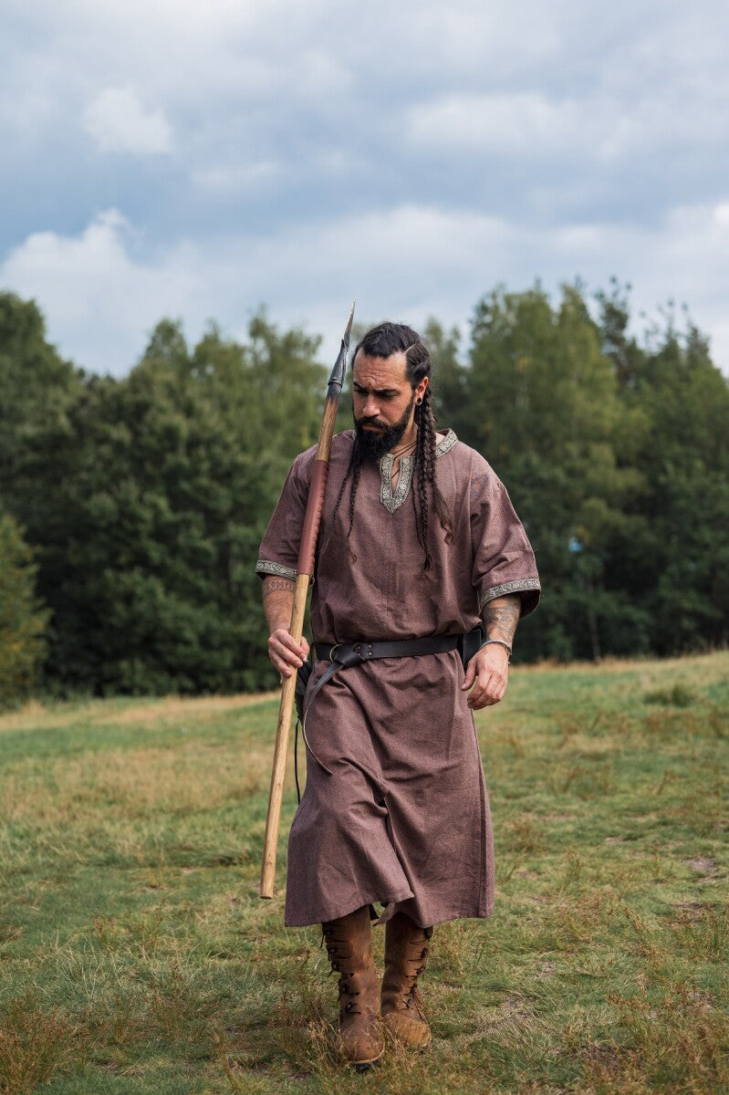 Tunique médiévale homme à manches courtes – Richard
