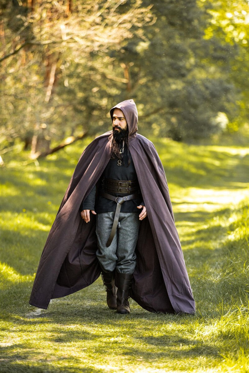 Cape médiévale en coton pour homme – Gunnar