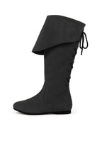 Bottes pirate médiévales en cuir – Geoffrey