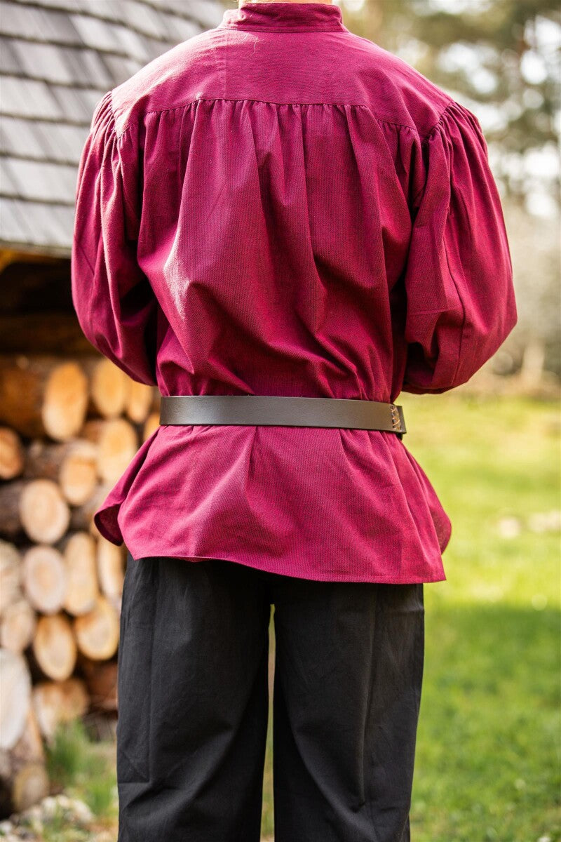 Ceinture médiévale à anneaux en cuir – Conrad