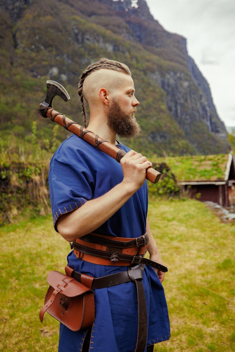 Tunique viking homme à manches courtes – Theobald