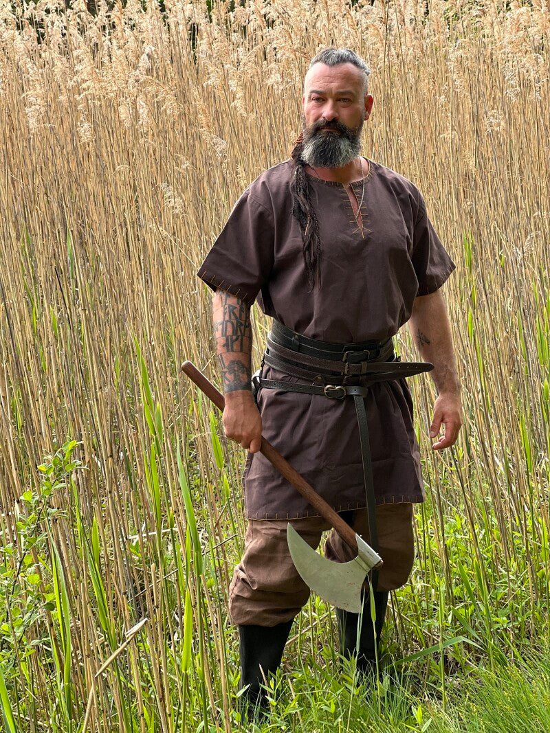 Tunique viking homme à manches courtes – Theobald