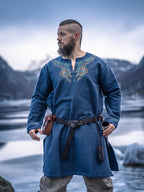 Tunique viking brodée à la main – Snorri