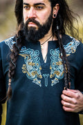 Tunique viking brodée à la main – Snorri