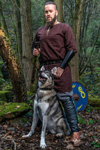 Tunique viking homme avec broderie – Erwin