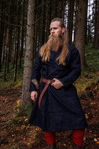 Tunique viking en laine à rabat – Balder